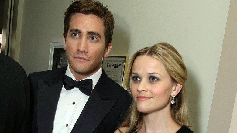 Jake Gyllenhaal e Reese Witherspoon in posa