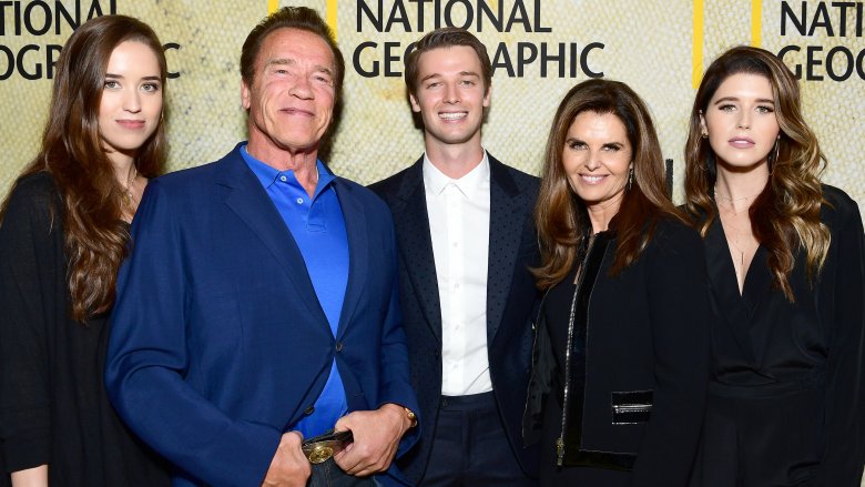 Christina Schwarzenegger, Arnold Schwarzenegger, Patrick Schwarzenegger, Maria Shriver, Katherine Schwarzenegger,