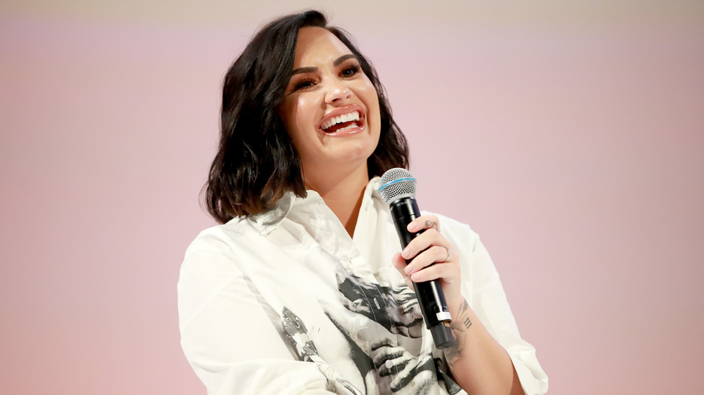 Demi Lovato al Teen Vogue Summit nel 2017