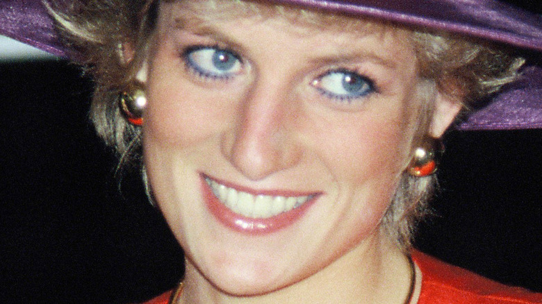 La principessa Diana occhi azzurri