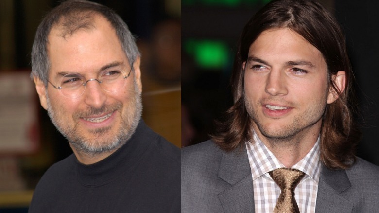 Steve Jobs e Ashton Kutcher