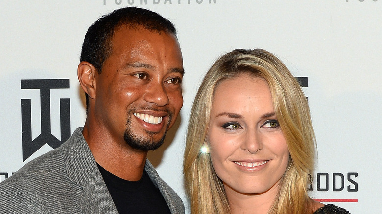 Tiger Woods e Lindsey Vonn sul red carpet