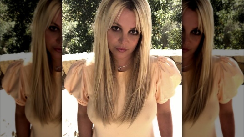 Britney Spears in posa fuori
