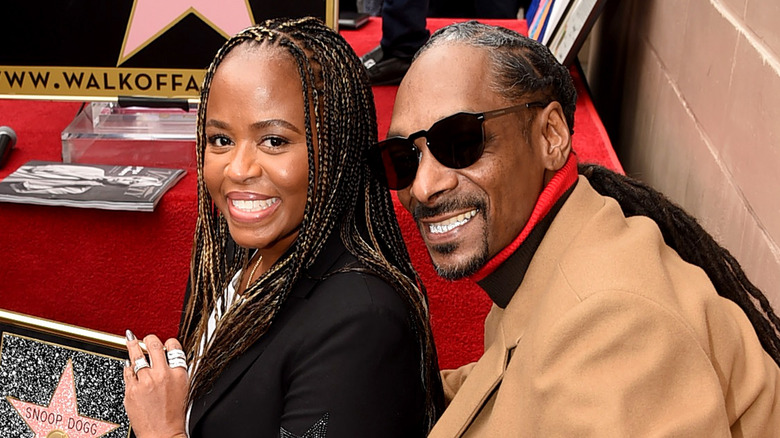 Snoop Dogg e Shante Broadus di Hollywood Star