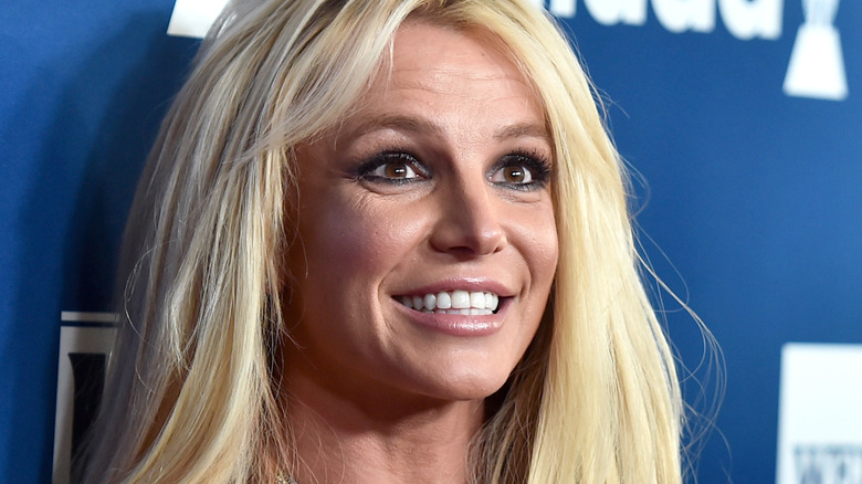 Britney Spears sorridente
