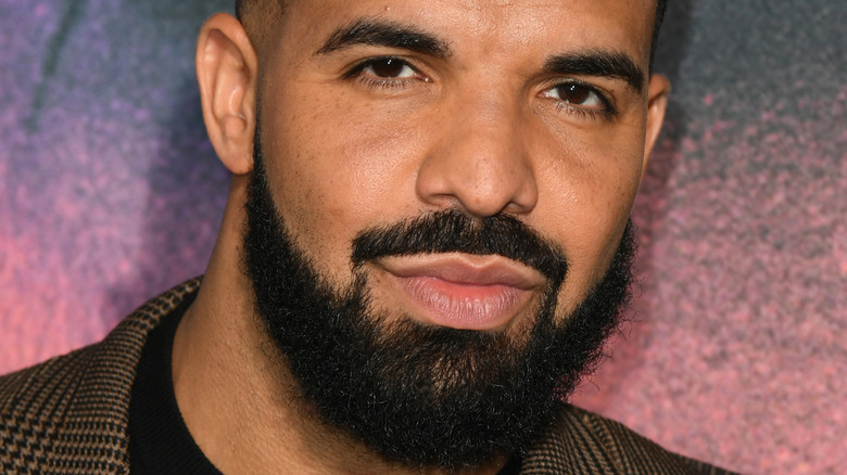 Drake sul tappeto rosso