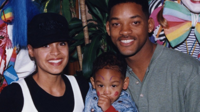 Sheree Zampino, Will Smith e Trey Smith nei primi anni '90