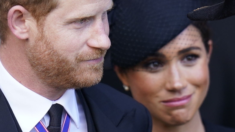 Il principe Harry e Meghan Markle sembrano tristi