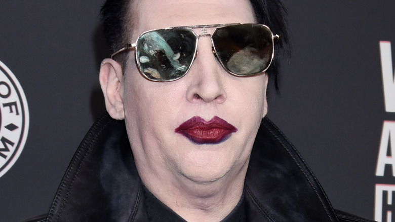 Marilyn Manson a un evento di Hollywood del 2020