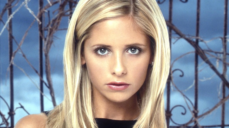 Sarah Michelle Gellar nel ruolo di Buffy