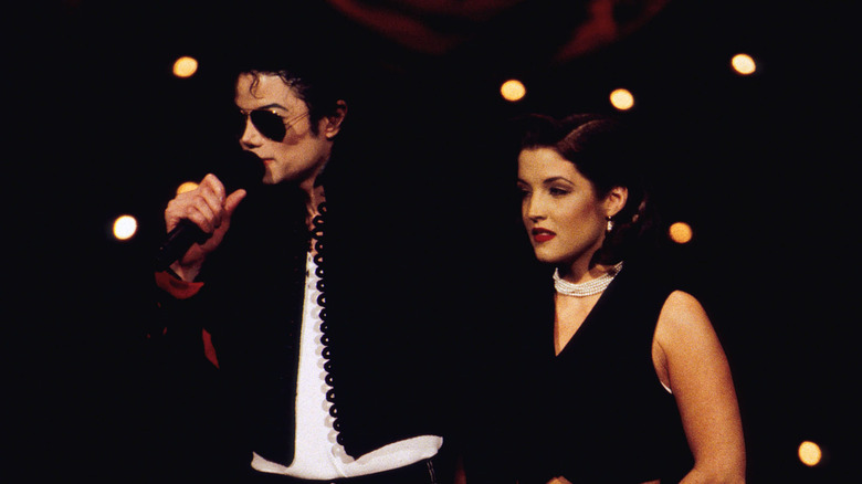 Michael Jackson e Lisa Marie Presley