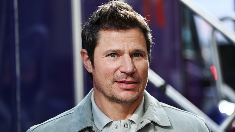 Nick Lachey in posa
