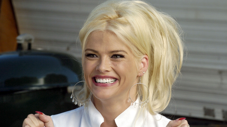 Anna Nicole Smith sorridente